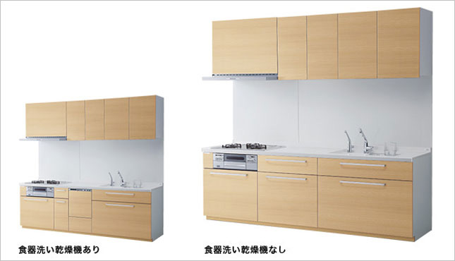 Ｉ型キッチン　オススメプラン