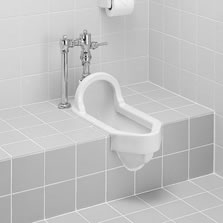 簡易洋式トイレスワレット取付前フラシュバルブタイプ介護トイレリフォームトイレ富山