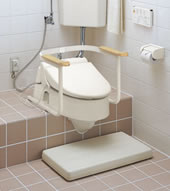 トイレ用てすり取付介護トイレリフォーム富山